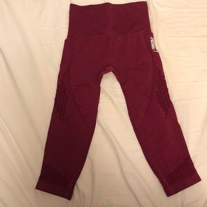 Gymshark Seamless High Waisted cropped leggings